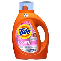 Tide Plus Boost of Ultra Downy Liquid Laundry Detergent, April Fresh Scent
