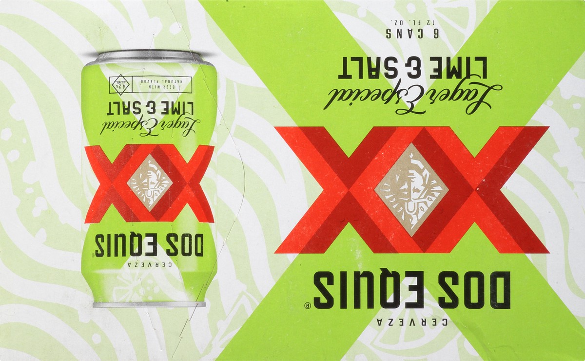 slide 8 of 9, Dos Equis Salt And Lime, 6 ct; 12 fl oz