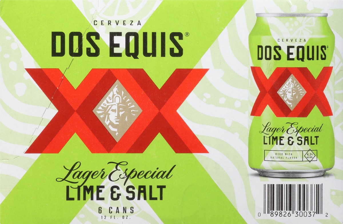 slide 6 of 9, Dos Equis Salt And Lime, 6 ct; 12 fl oz