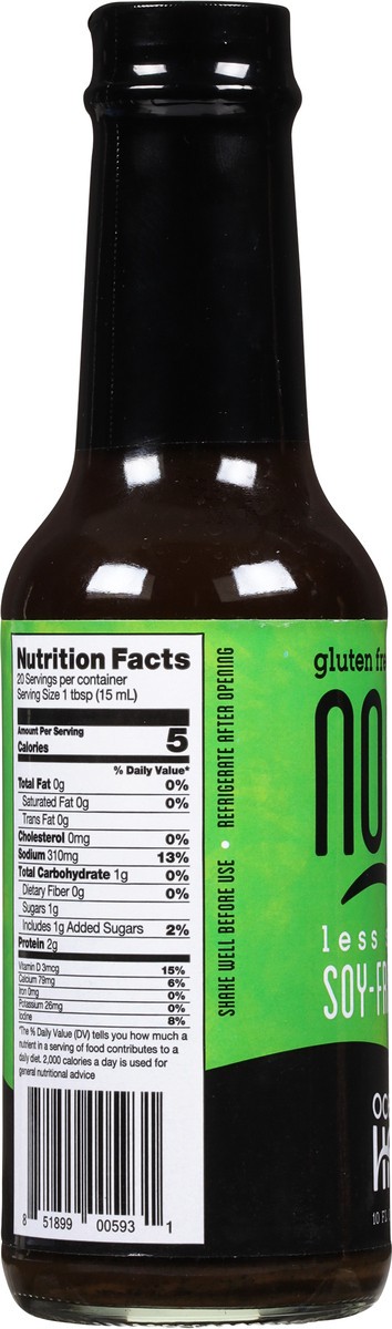 slide 3 of 12, Ocean's Halo No Soy Less Sodium Soy-Free Sauce 10 fl oz, 10 fl oz
