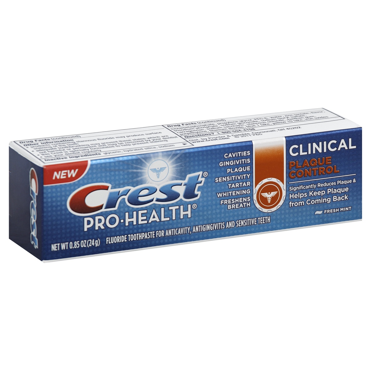 slide 1 of 1, Crest Toothpaste , 0.85 oz