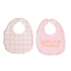 Pearhead Spring Babe Bib - Set of 2