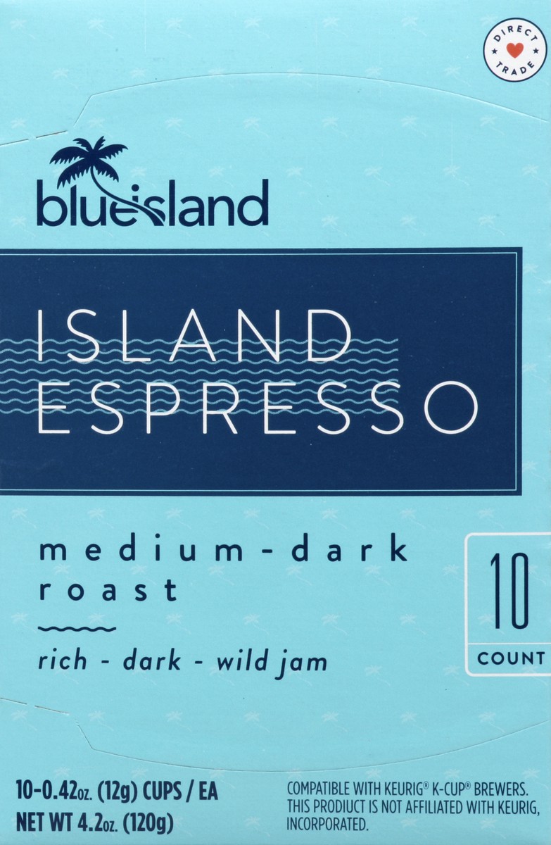 slide 1 of 4, Blue Island Coffee - 10 ct, 10 ct