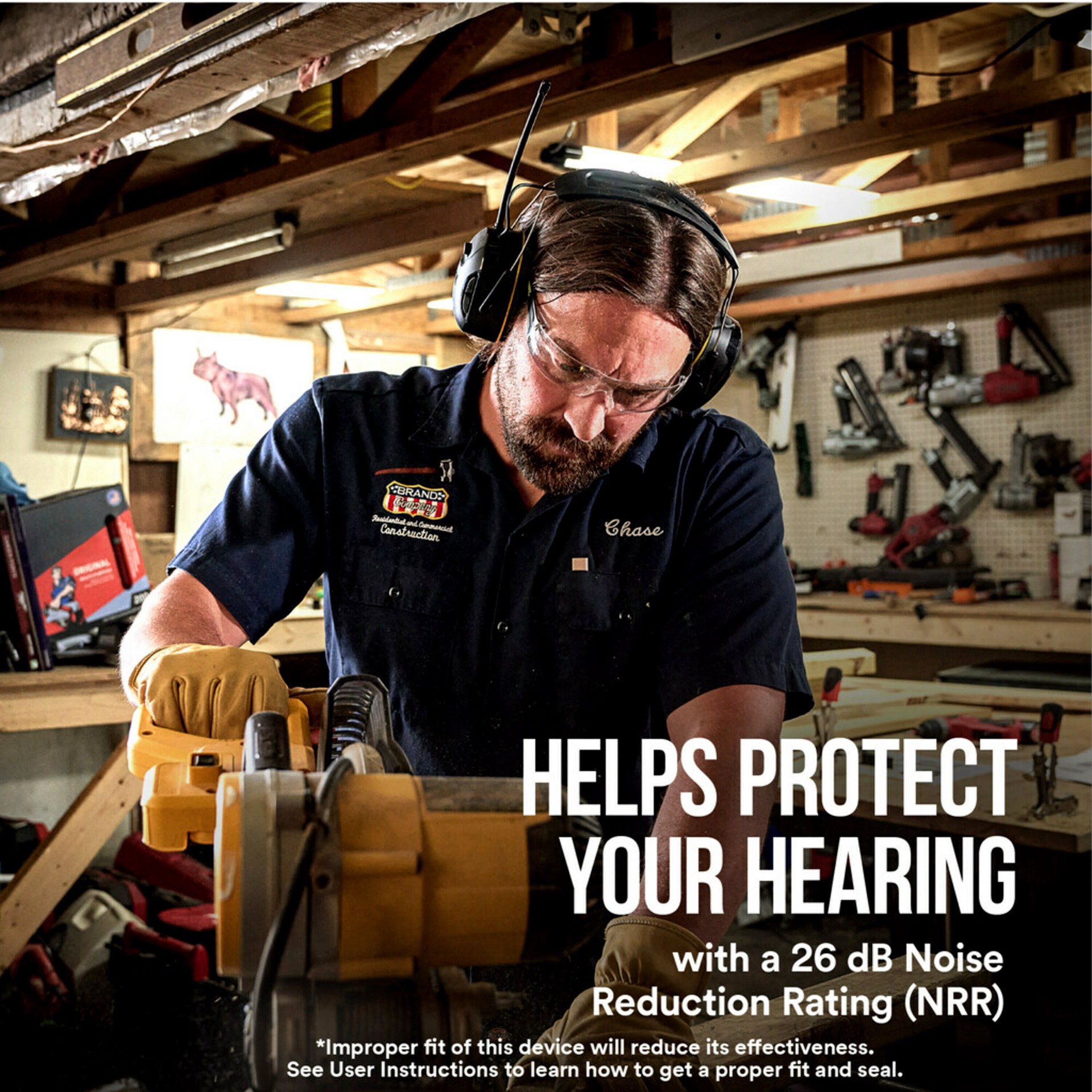 slide 3 of 6, 3M 3M WorkTunes Connect + AM/FM Wireless Hearing Protector with Bluetooth Technology, 90572-DC, 3/Case, 1 ct