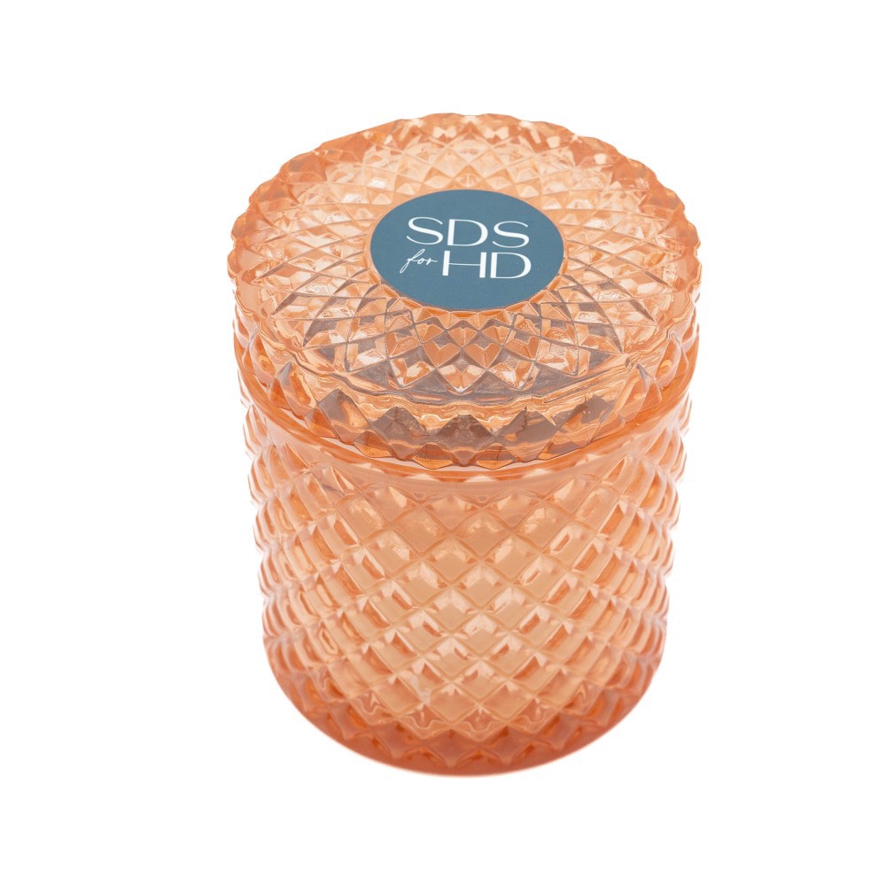 slide 1 of 1, SDS for HD Designs Glass Jar Candle - Coral Gold, 11.06 oz