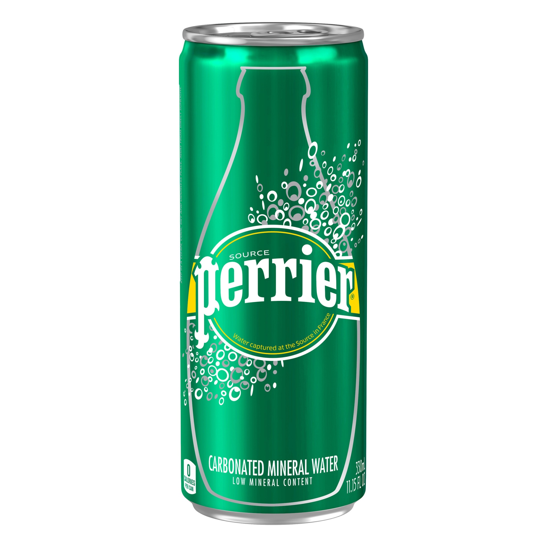 slide 1 of 1, PERRIER Carbonated Mineral Water, 11.15 oz