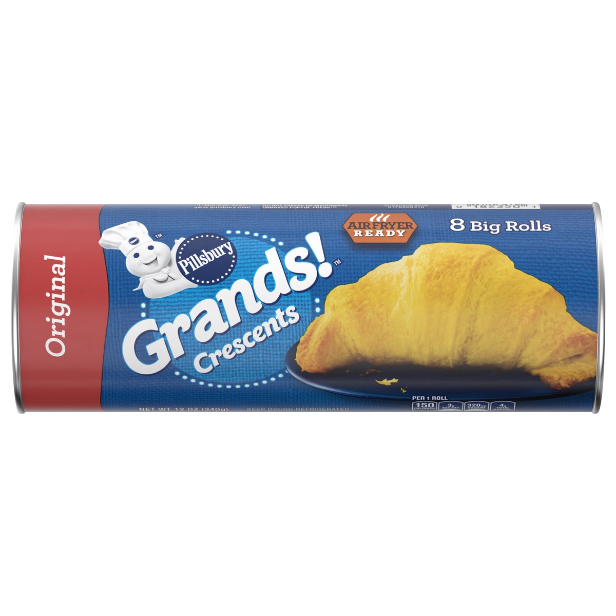 slide 1 of 9, Pillsbury Grands! Original Crescent Rolls 8 Count, 8 ct