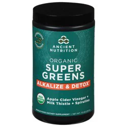 Ancient Nutrition Organic Supergreens Alkalize & Detox