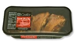 slide 1 of 1, Cook's Fresh Smoked Ham Shanks, per lb