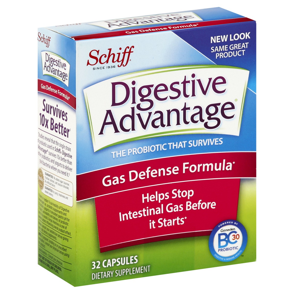 slide 5 of 6, Digestive Advantage Gas Defense Formula 32 ea, 32 ct