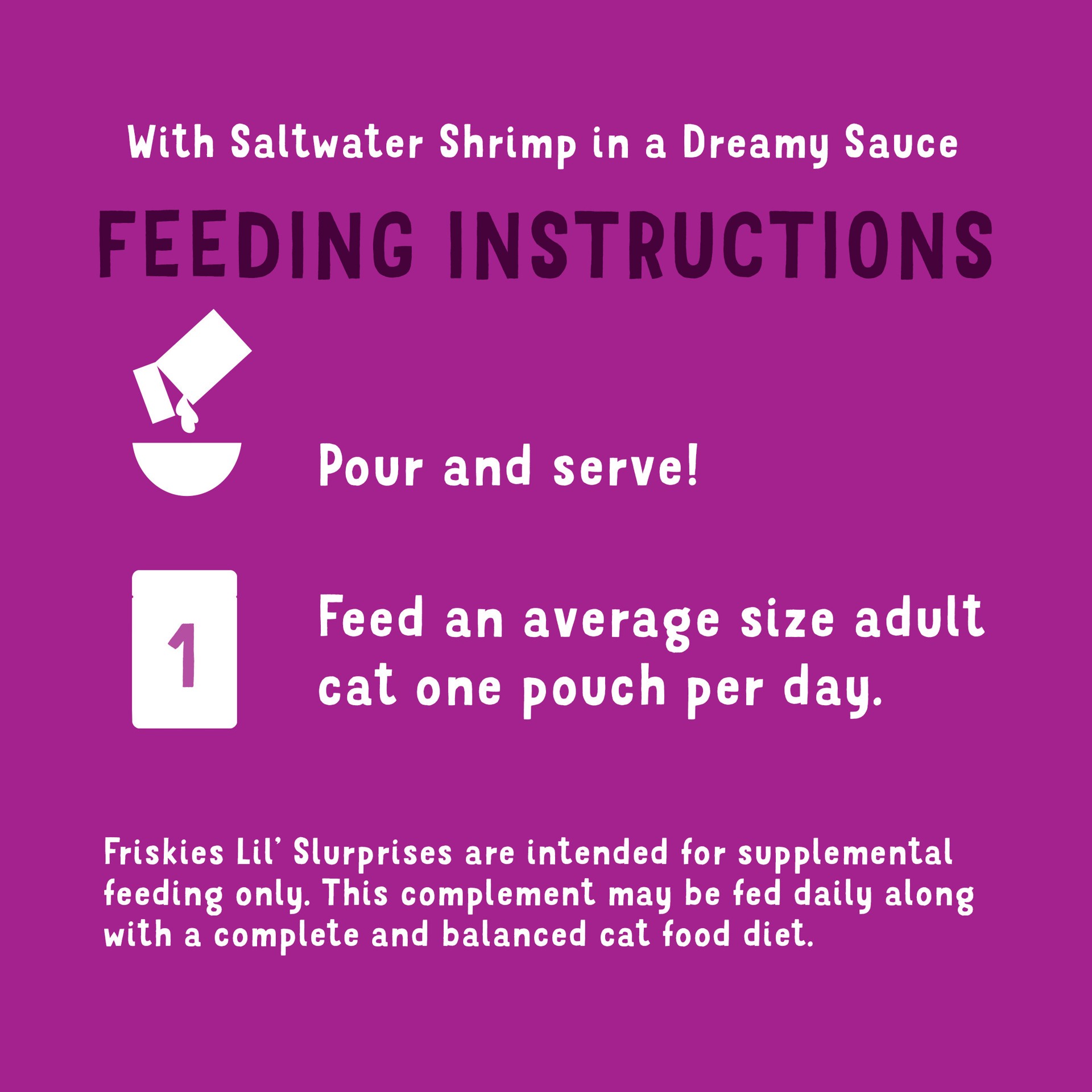 slide 5 of 7, Friskies Purina Friskies Cat Food Lickable Cat Treats, Lil'' Slurprises With Saltwater Shrimp, 1.2 oz