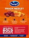 slide 2 of 5, Ocean Spray Mango Cran™ Snack Medley, Cranberry and Mango Dried Fruit Snack, 1 Oz Pouches, 5 Count, 5 oz