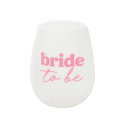 Meijer Bridal Bride To Be Stemless Glasses