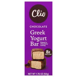 Clio Chocolate Greek Yogurt Bar