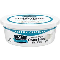So Delicious Cream Cheese Original 8 Oz