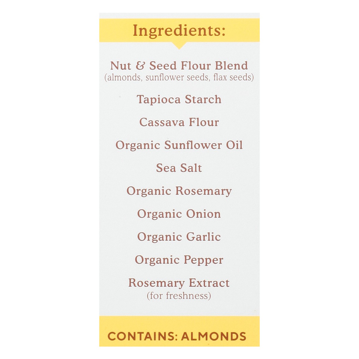 slide 8 of 14, Simple Mills Almond Flour Rosemary & Sea Salt Crackers Family Size 7 oz, 1 ct