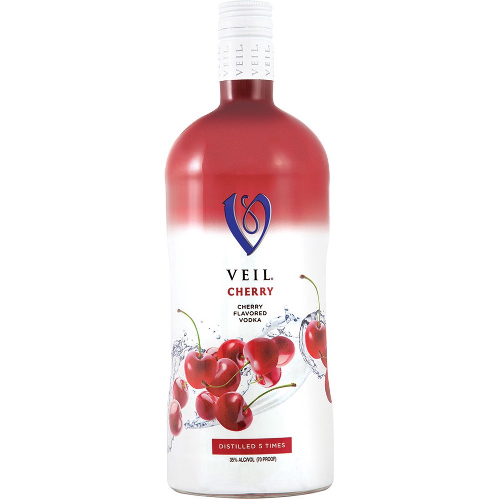 slide 1 of 1, Veil Cherry Vodka, 1.75 liter