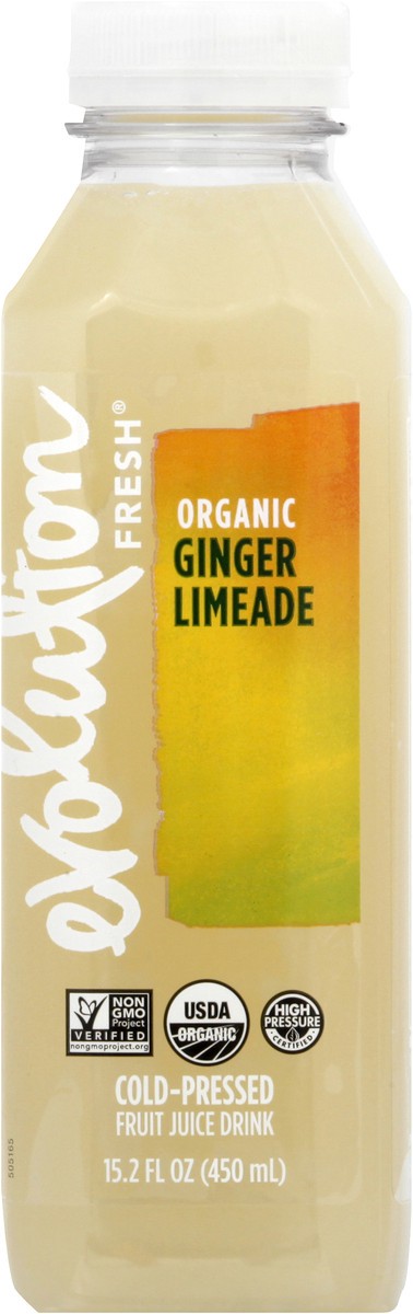 slide 2 of 10, Evolution Fresh Organic Ginger Limeade Fruit Juice Drink - 15.2 oz, 15.2 oz