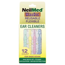 Neilmed Wax Out Reusable Flexible Ear Cleaners 12 Ea