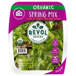 Revol Greens Organic Spring Mix, 4.5oz