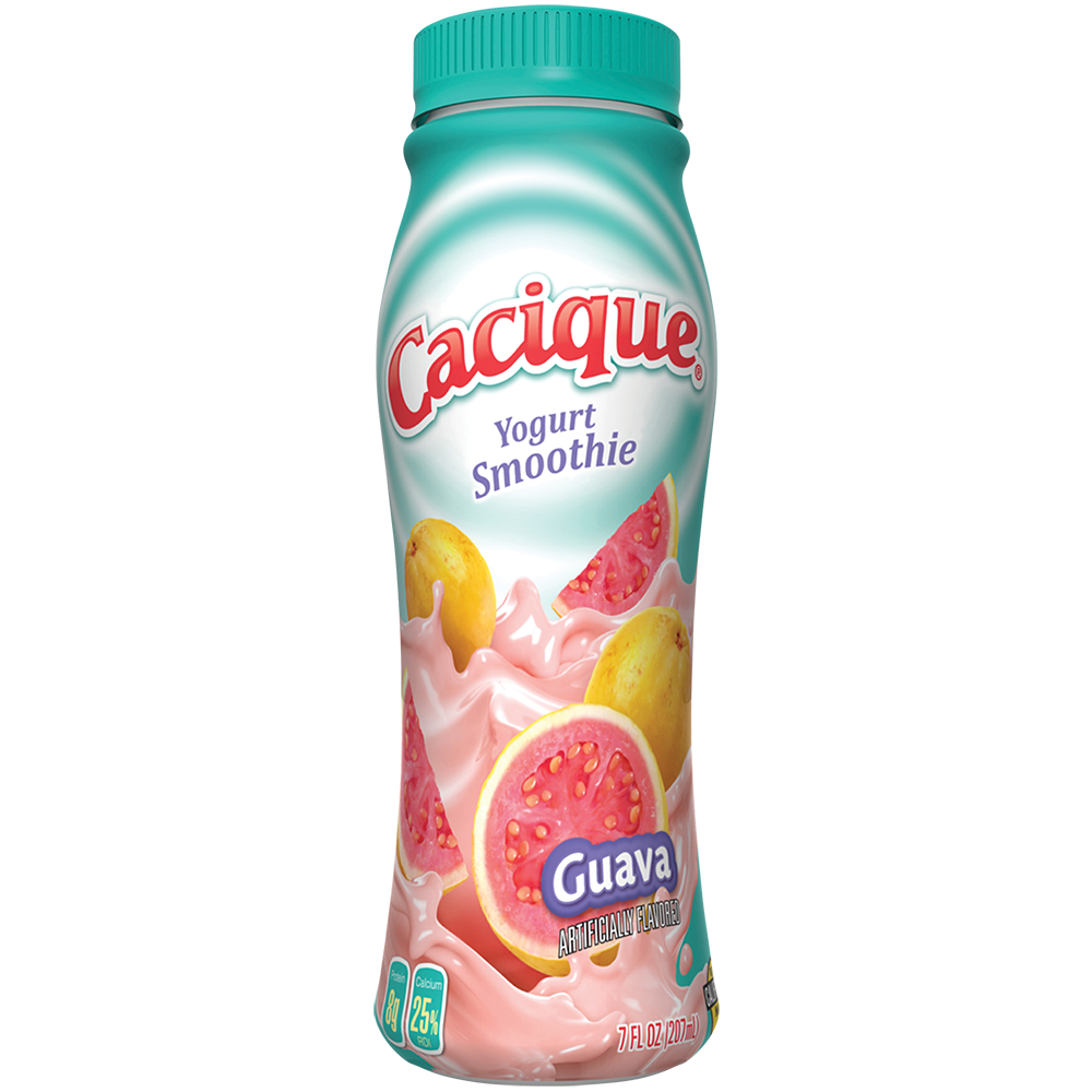 slide 1 of 1, Cacique Guava Yogurt Smoothie, 7 oz