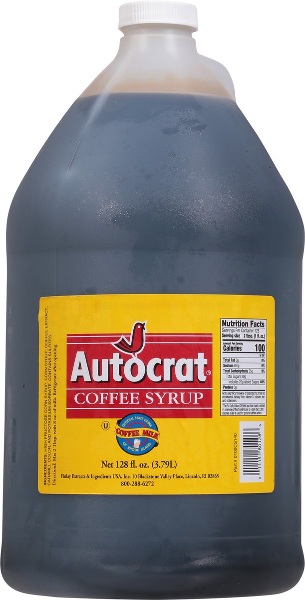 slide 4 of 13, Autocrat Coffee Syrup - 128 fl oz, 128 fl oz