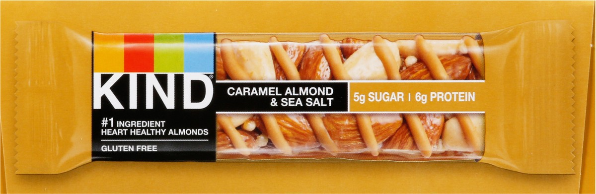 slide 9 of 14, KIND Caramel Almond & Sea Salt Bars 12 - 1.4 oz Bars, 12 ct