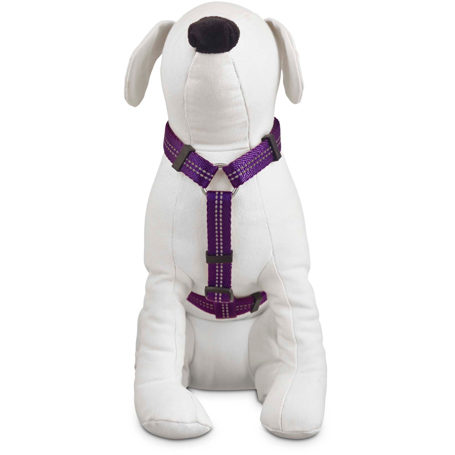 slide 1 of 1, Good2Go Reflective Adjustable Dog Harness in Purple, MED