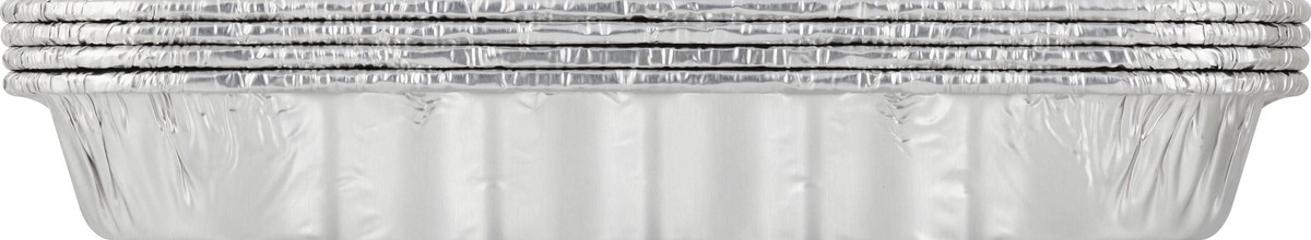 slide 1 of 4, Handi-foil Handi Foil Cake Pans, Rectangular, 4 Pack, 4 ct