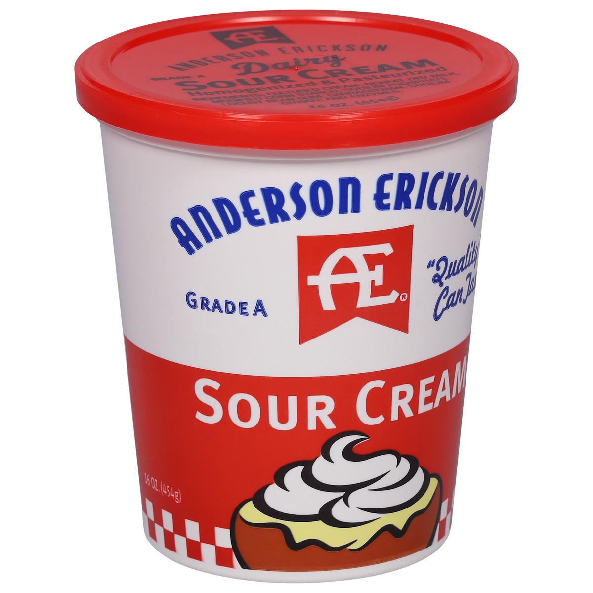 slide 2 of 9, Anderson Erickson Dairy AE Dairy Sour Cream, 16 oz