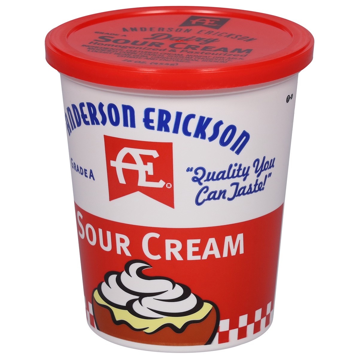 slide 3 of 9, Anderson Erickson Dairy AE Dairy Sour Cream, 16 oz