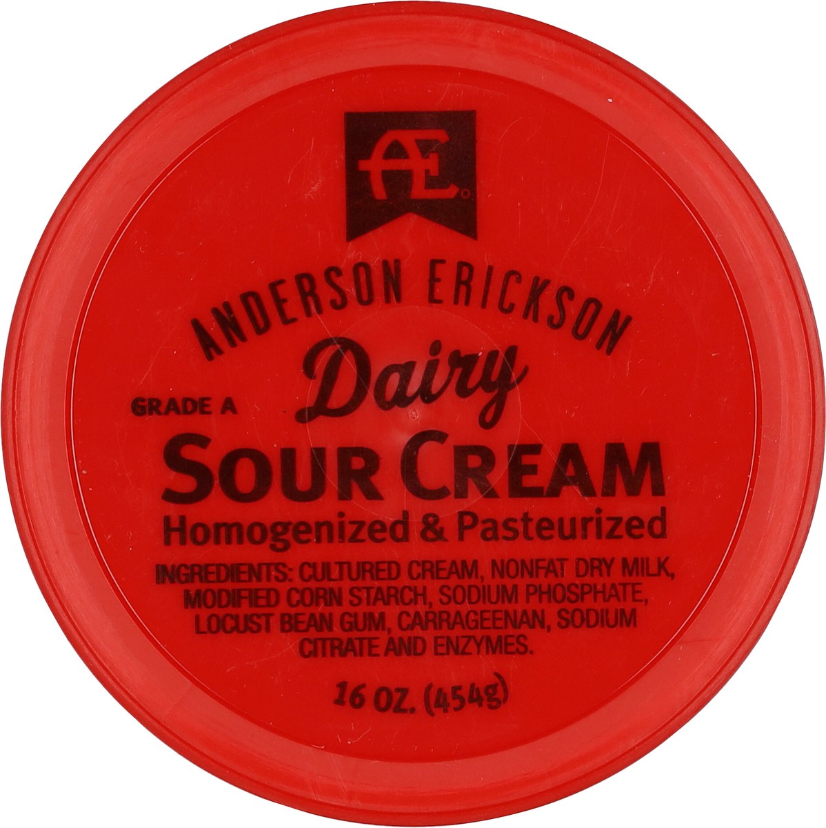 slide 9 of 9, Anderson Erickson Dairy AE Dairy Sour Cream, 16 oz