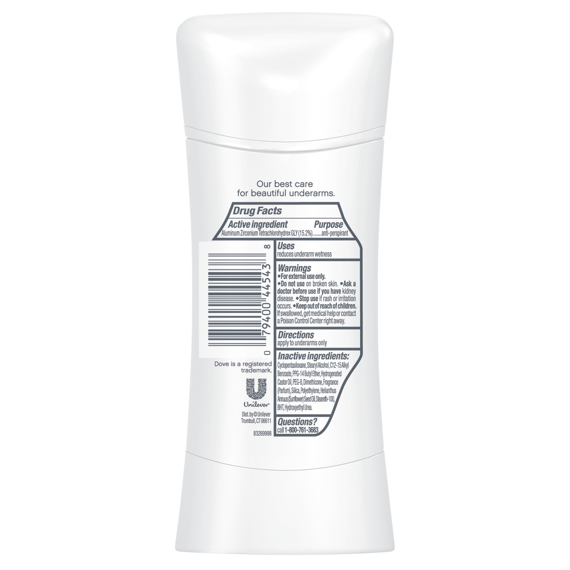 slide 2 of 3, Dove Advanced Care Antiperspirant Deodorant Powder Soft, 2.6 oz, 2.6 oz