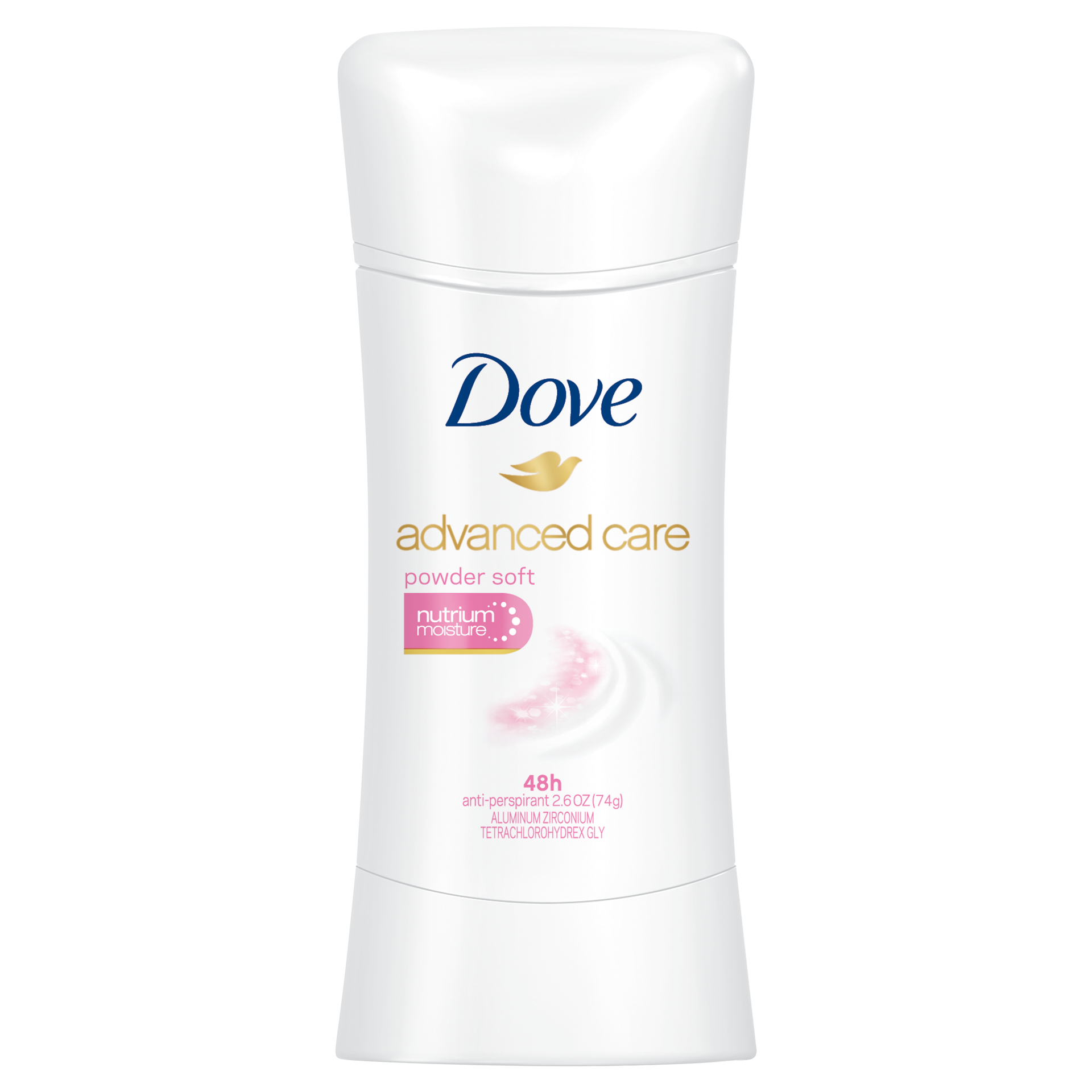 slide 3 of 3, Dove Advanced Care Antiperspirant Deodorant Powder Soft, 2.6 oz, 2.6 oz