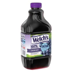 Welch's 100% Grape Juice with Calcium, Concord Grape, 64 fl oz