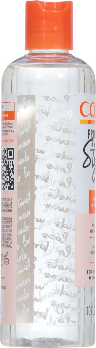 slide 7 of 9, Cantu Protective Styles Hair Bath & Cleanser with Apple Cider Vinegar & Aloe 10 fl oz, 10 fl oz
