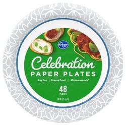 Kroger Celebration Paper Plates