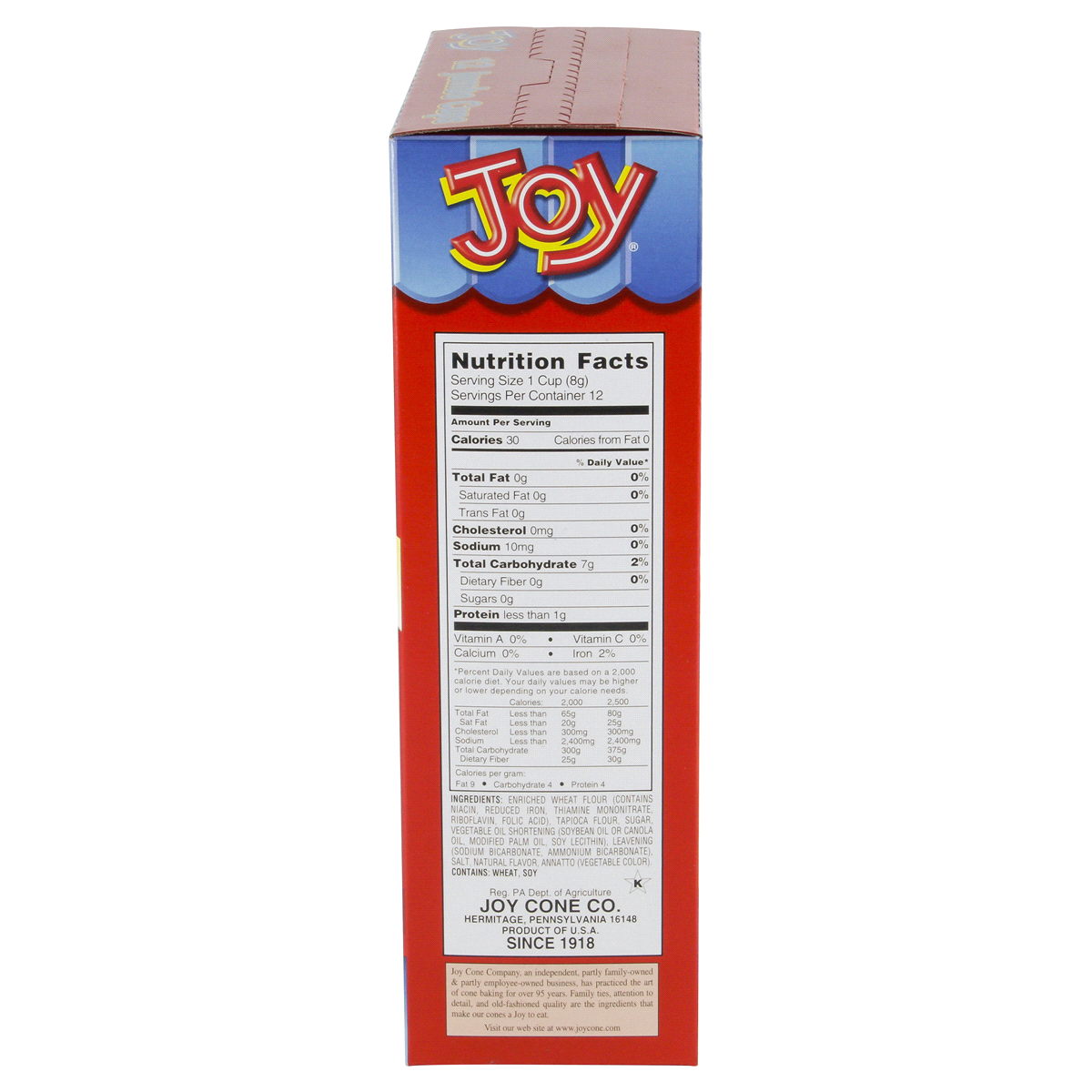 slide 3 of 6, Joy Jumbo Ice Cream Cones, 12 ct