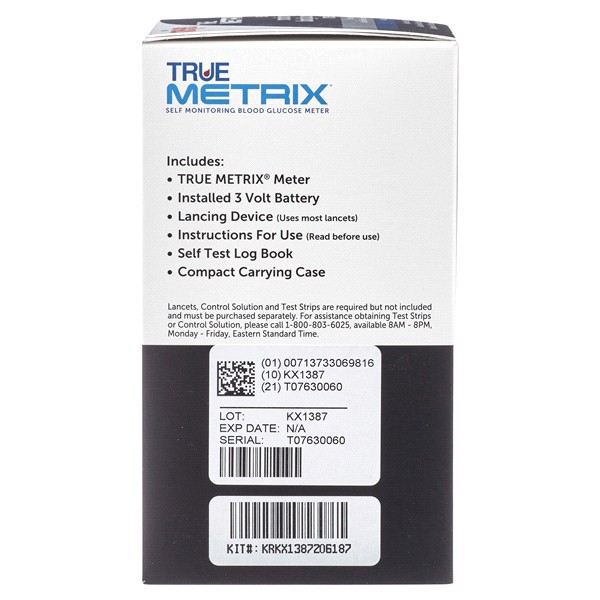 slide 13 of 29, True Metrix  Self Monitering Blood Glucose Meter, 1 ct