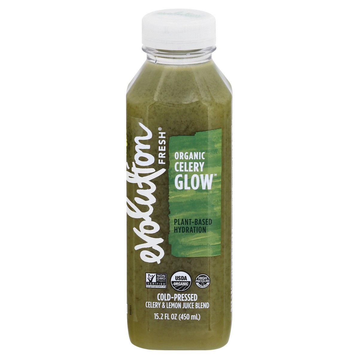 slide 12 of 12, Evolution Fresh Organic Celery Glow — Cold-Pressed Celery and Lemon Juice Blend — Good Source of Potassium — 15.2 fl oz, 15.2 oz