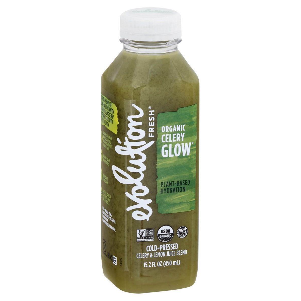 slide 11 of 12, Evolution Fresh Organic Celery Glow — Cold-Pressed Celery and Lemon Juice Blend — Good Source of Potassium — 15.2 fl oz, 15.2 oz