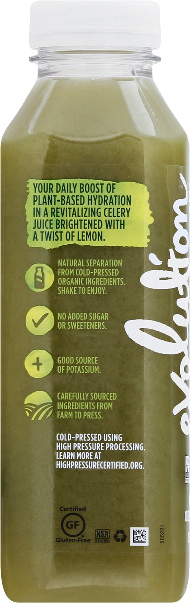 slide 6 of 12, Evolution Fresh Organic Celery Glow — Cold-Pressed Celery and Lemon Juice Blend — Good Source of Potassium — 15.2 fl oz, 15.2 oz