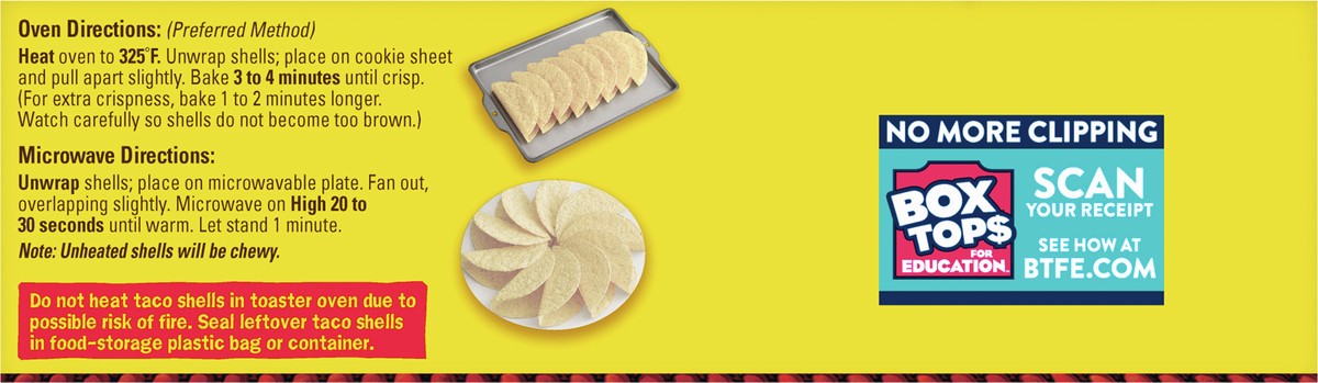slide 13 of 13, Old El Paso Stand ‘N Stuff Taco Shells, Hint of Lime Flavored, Gluten Free Crunchy Corn Taco Shells, 10 Count, 5.4 oz, 10 ct