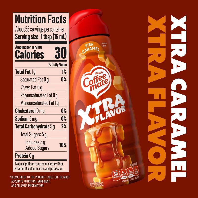 slide 5 of 6, Coffee mate Xtra Flavor Caramel Swirl Creamer - 28 fl oz, 28 fl oz