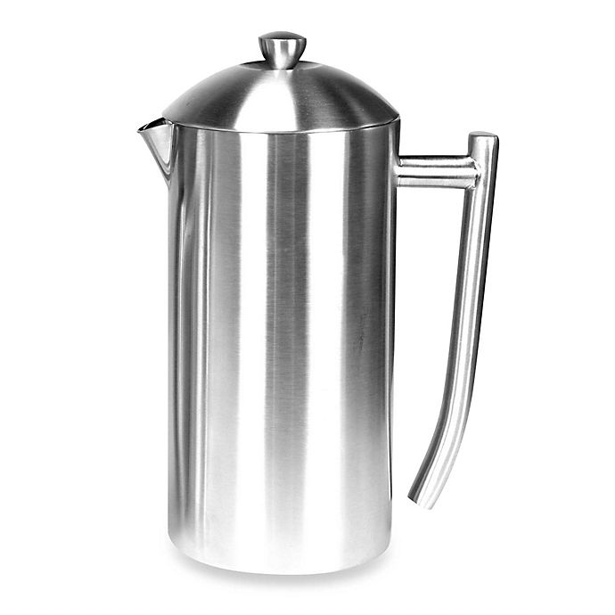 slide 1 of 1, Frieling Insulated Stainless Steel French Press - Brushed Finish, 44 oz
