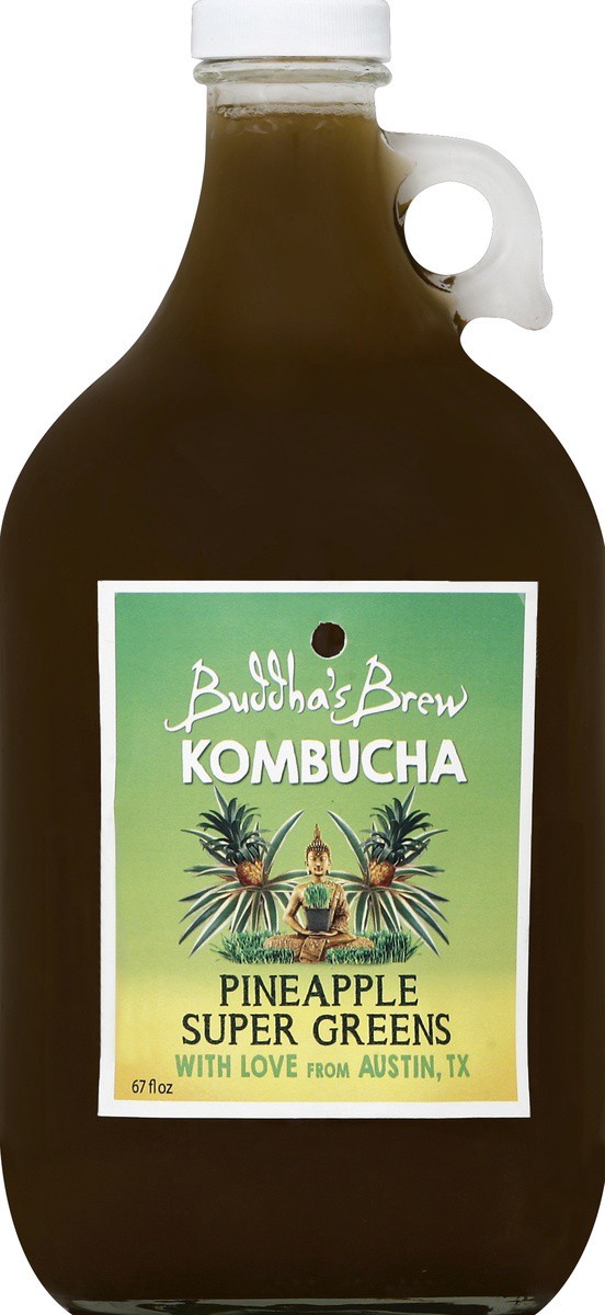 slide 2 of 4, Buddha's Brew Kombucha- 2 liter, 2 liter