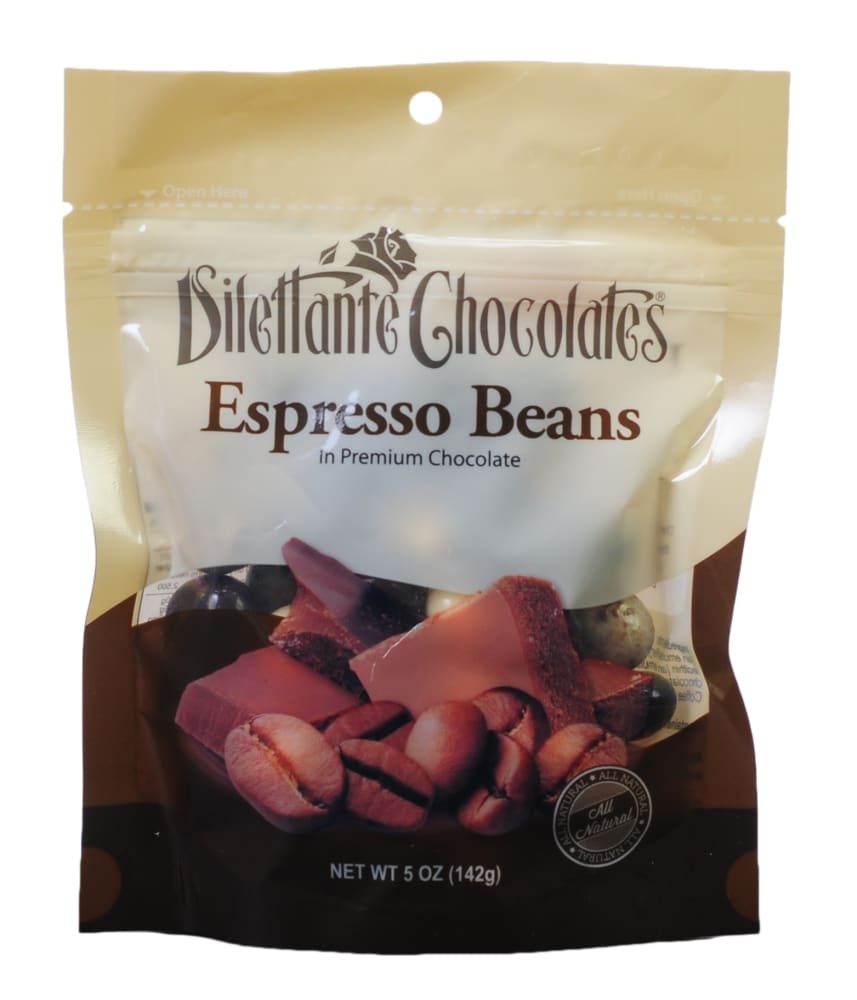 slide 1 of 1, Dilettante Espresso Beans In Chocolate Sub, 5 oz