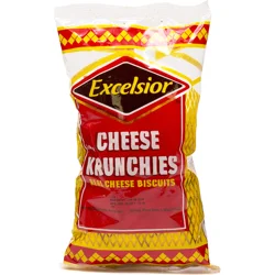 Excelsior Cheese Krunchies Real Cheese Biscuits