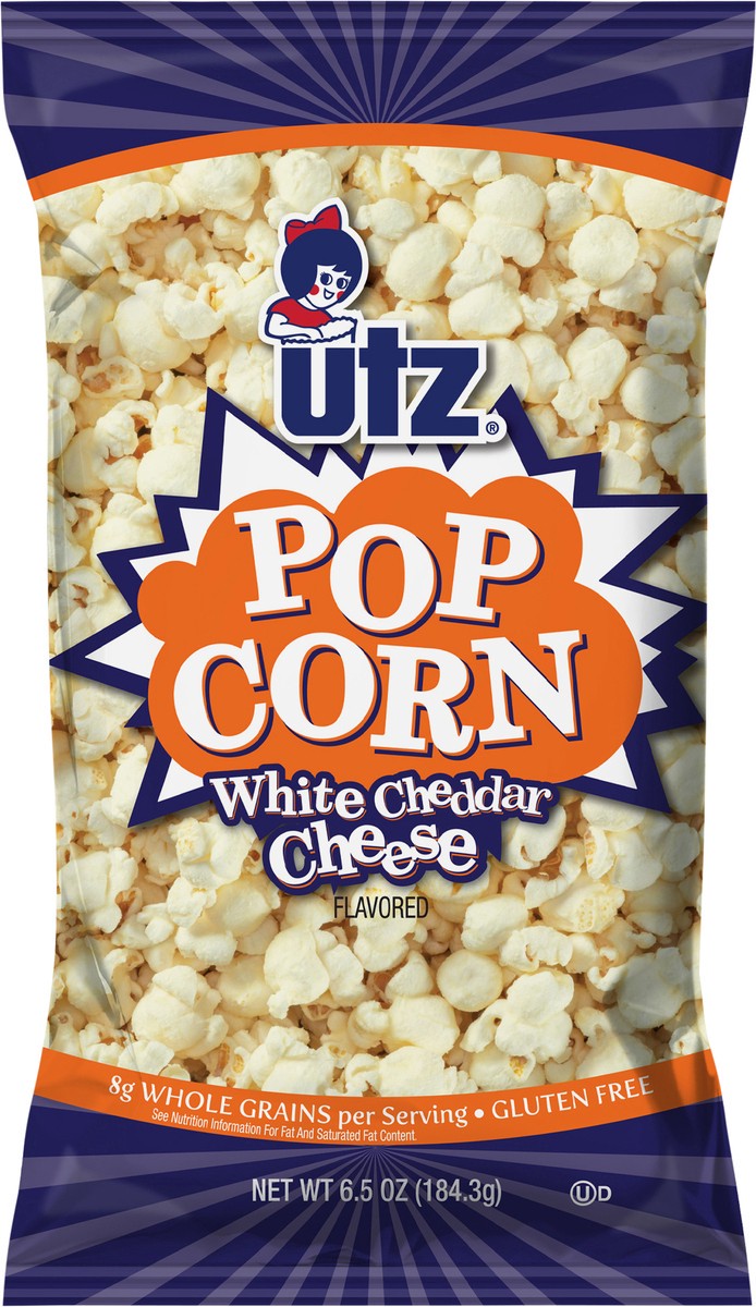 slide 8 of 11, Utz White Cheddar Cheese Flavored Popcorn 6.5 oz, 6.5 oz