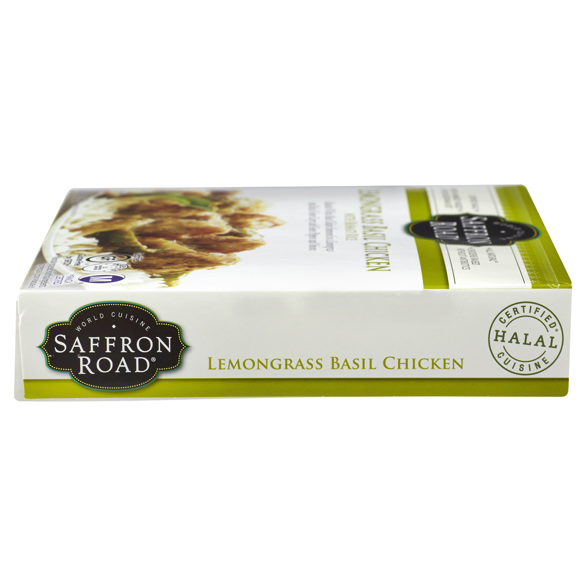 slide 8 of 14, Saffron Road With Basmati Rice Lemongrass Basil Chicken 10 oz, 10 oz